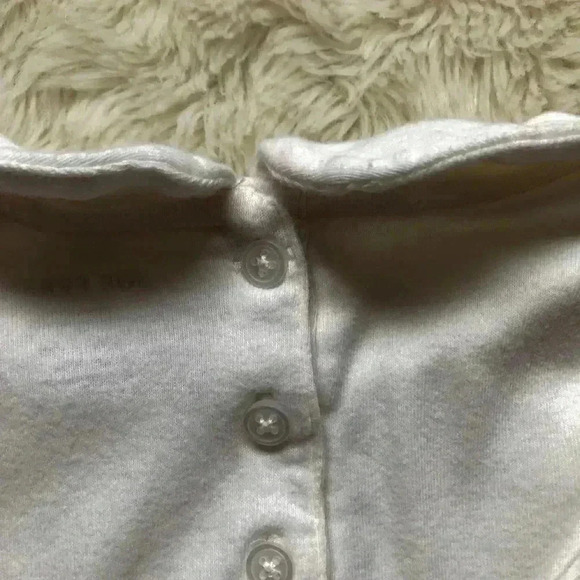 Joe Fresh White Diaper  Shirt Size 12-18 Months - Picture 12 of 16